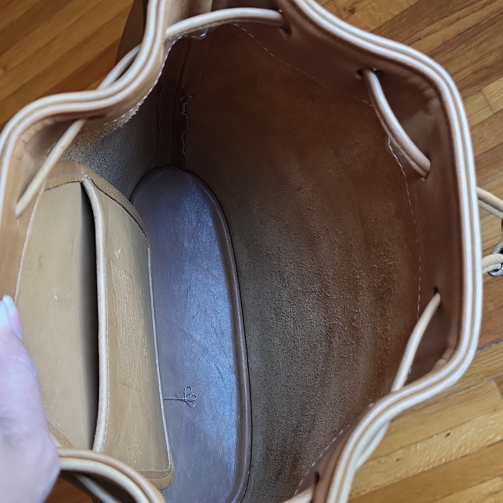 Vintage Coach Equestrian Drawstring Bucket Bag USA - Picture 11 of 14
